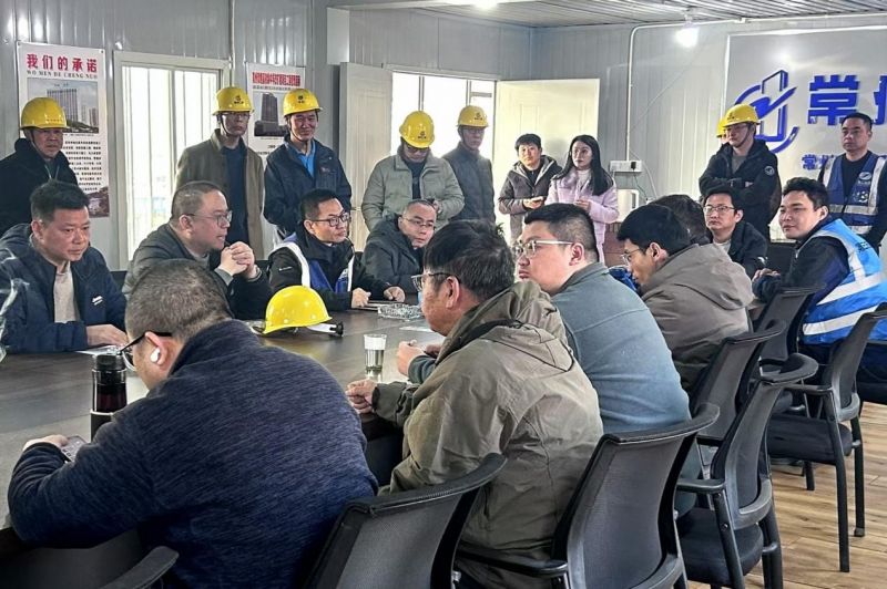 焦溪中學項目接受市建筑工程質量安全 市場行為第三方綜合評價獲好評